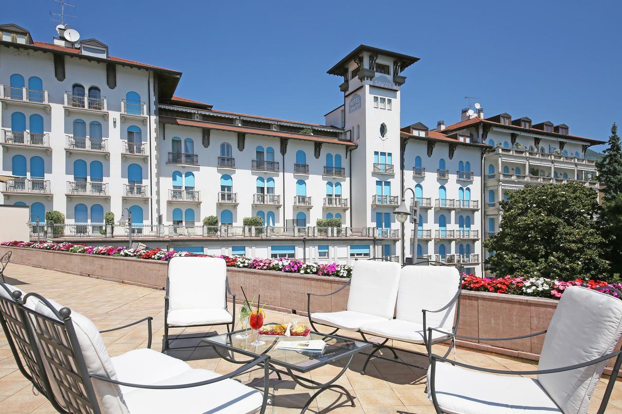 Hotel Savoy Palace Gardone Riviera Exterior foto